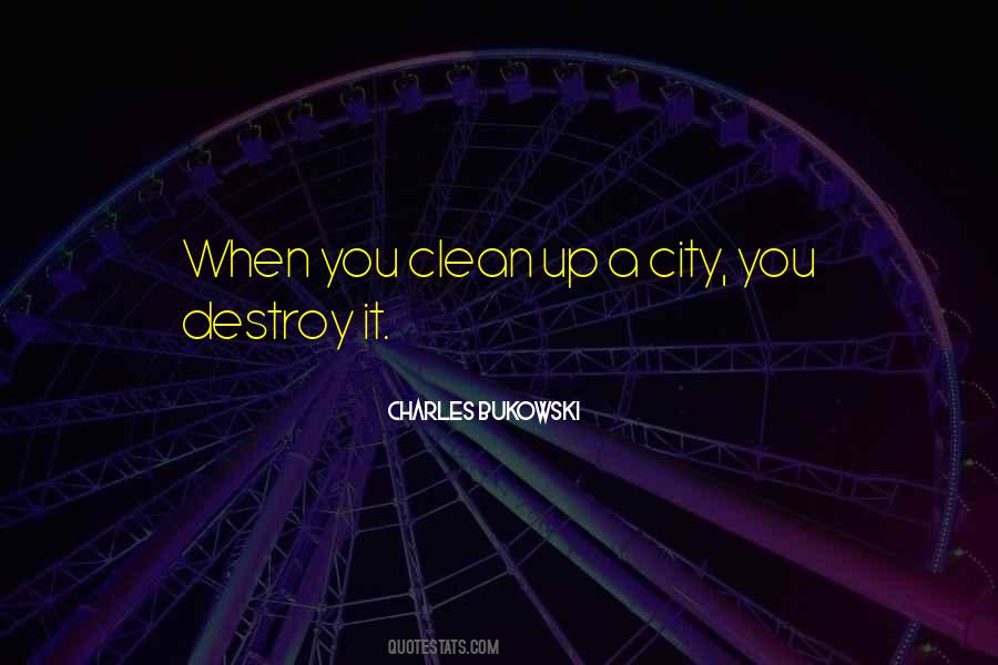 Destroy City Quotes #532758