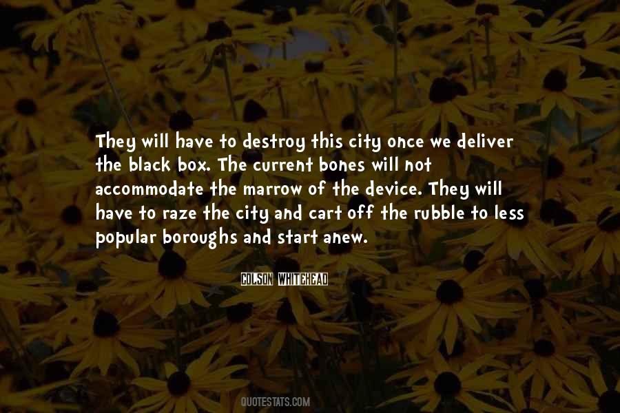 Destroy City Quotes #685313