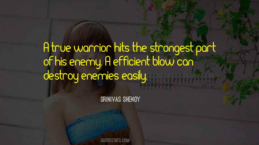 Destroy Enemies Quotes #1348402