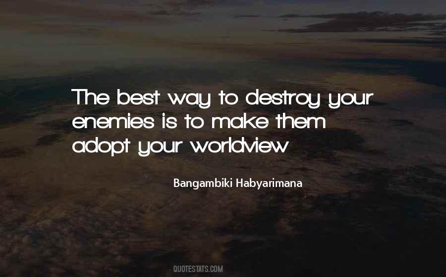 Destroy Enemies Quotes #644233