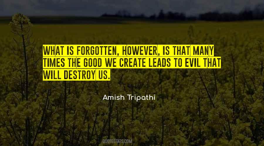 Destroy Evil Quotes #619913