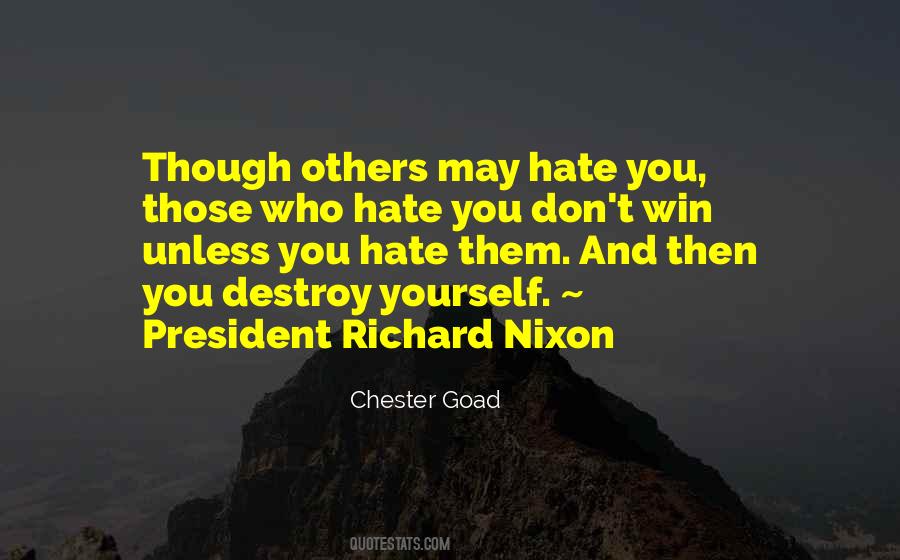 Destroy Others Quotes #1628715