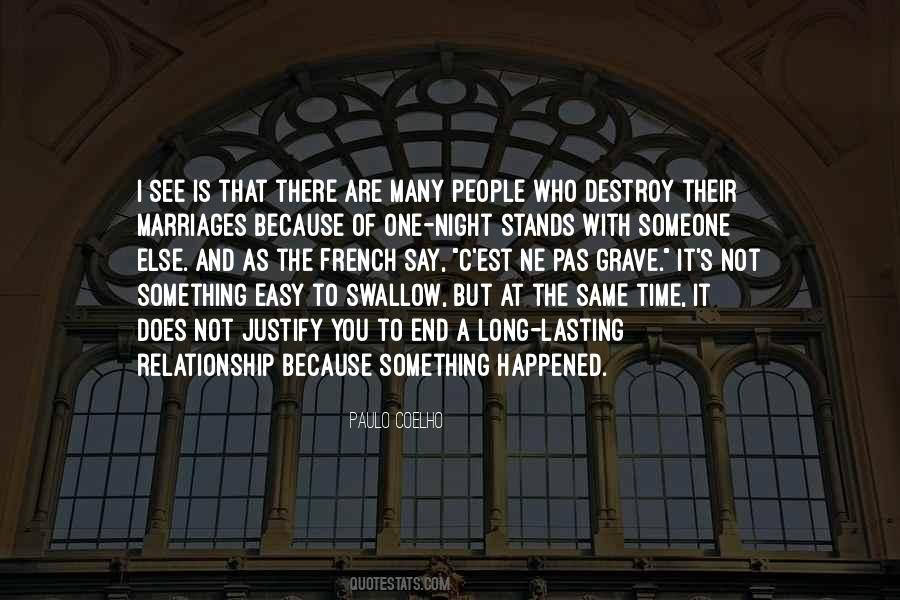 Destroy Relationship Quotes #1727550