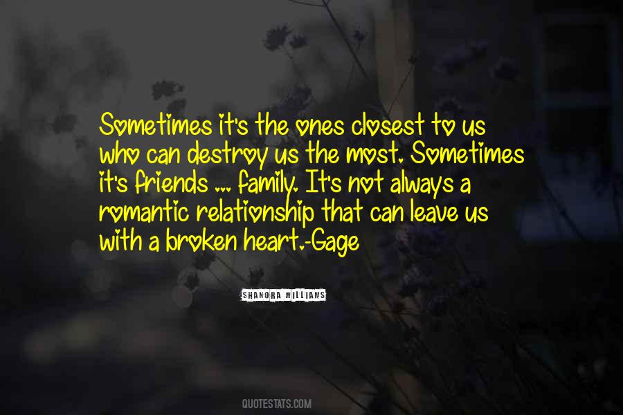 Destroy Relationship Quotes #818779