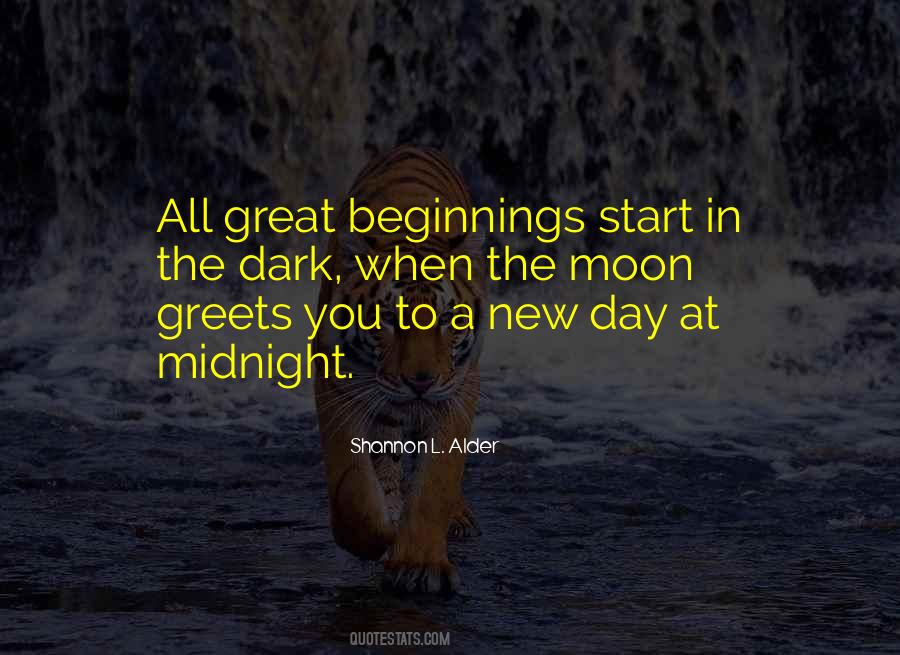 Start Of New Journey Quotes #1174078