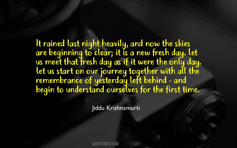 Start Of New Journey Quotes #267006
