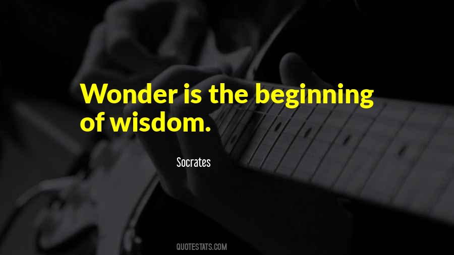 Is The Beginning Of Wisdom Quotes #602270