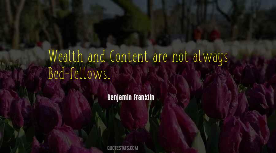 Benjamin Franklin The Way To Wealth Quotes #288027
