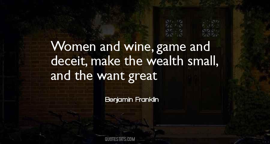 Benjamin Franklin The Way To Wealth Quotes #592924