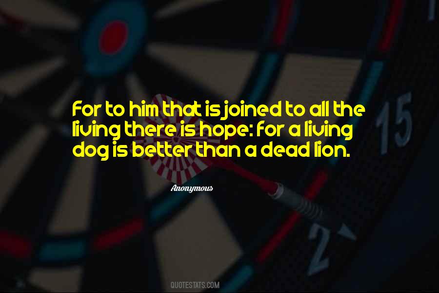 Quotes About A Dead Dog #1742886
