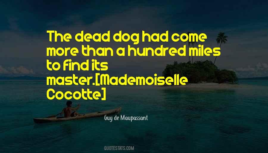 Quotes About A Dead Dog #976388