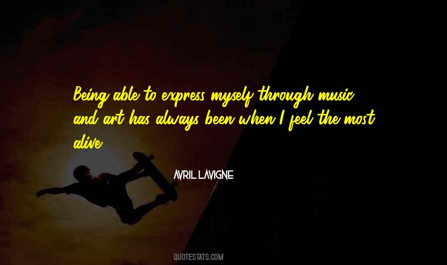Feel Music Quotes #11404