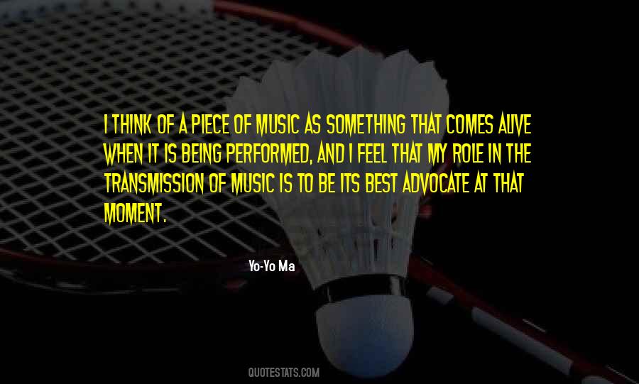 Feel Music Quotes #17200