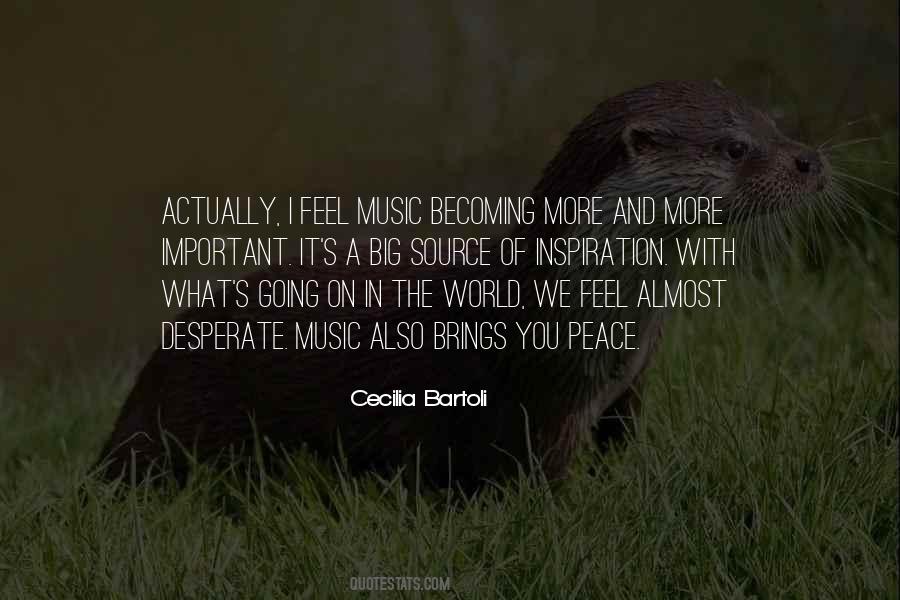 Feel Music Quotes #1791535