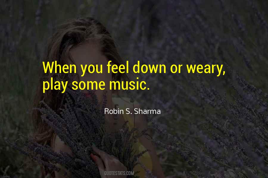 Feel Music Quotes #50292