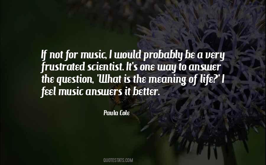 Feel Music Quotes #970905