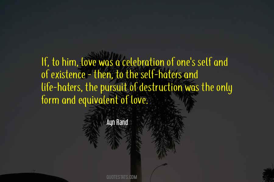 Destruction Love Quotes #1601568