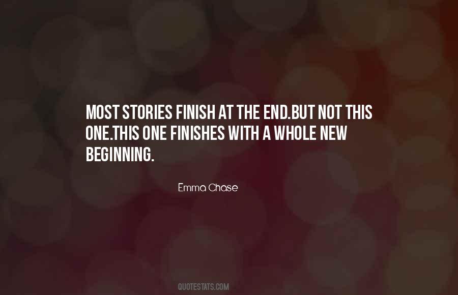 The End But A New Beginning Quotes #953066