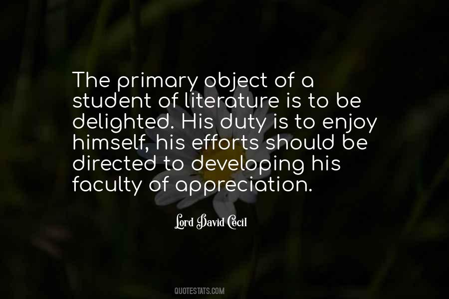 Literature Student Quotes #1146949