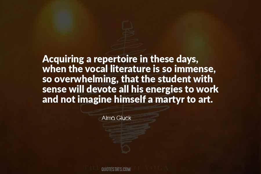 Literature Student Quotes #1841681