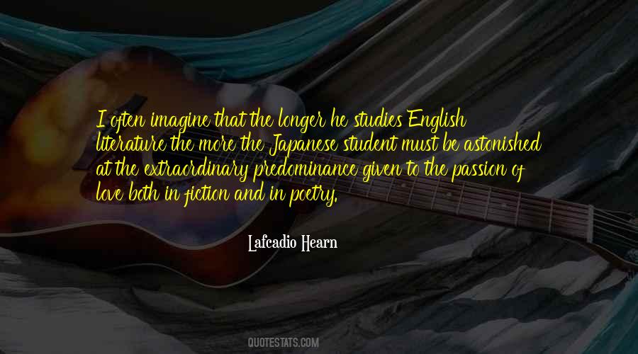 Literature Student Quotes #325308