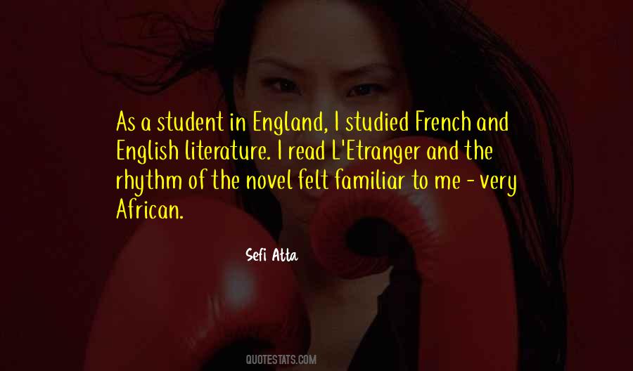 Literature Student Quotes #757570