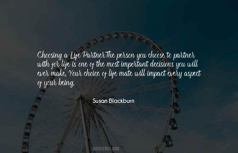 Choose The Person Quotes #1603151