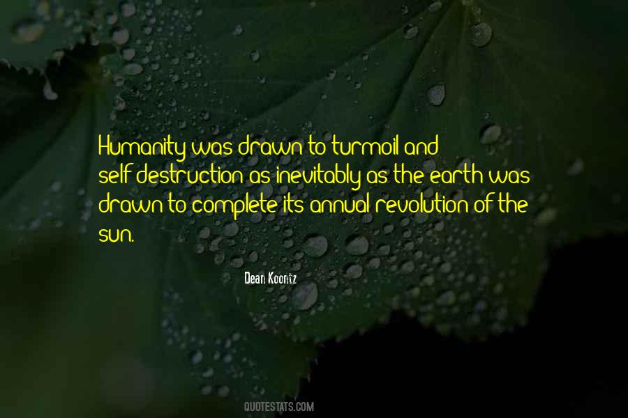 Destruction Of The Earth Quotes #1133121