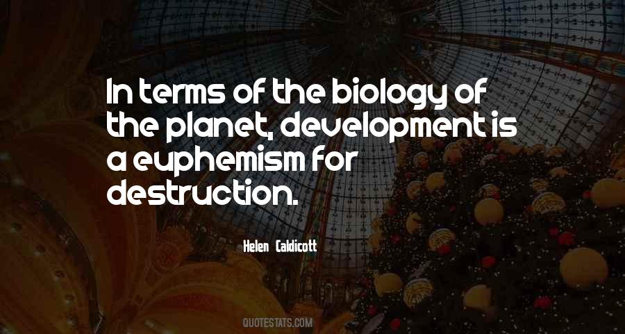 Destruction Of The Earth Quotes #82292