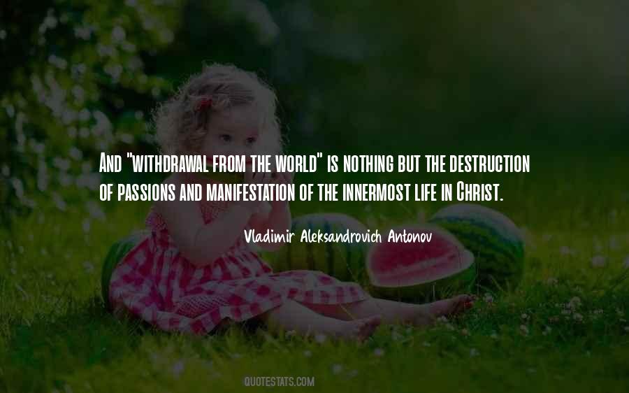 Destruction Of The World Quotes #570814