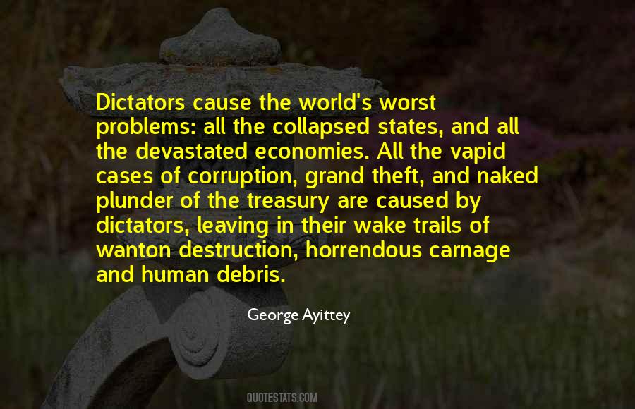 Destruction Of The World Quotes #643409