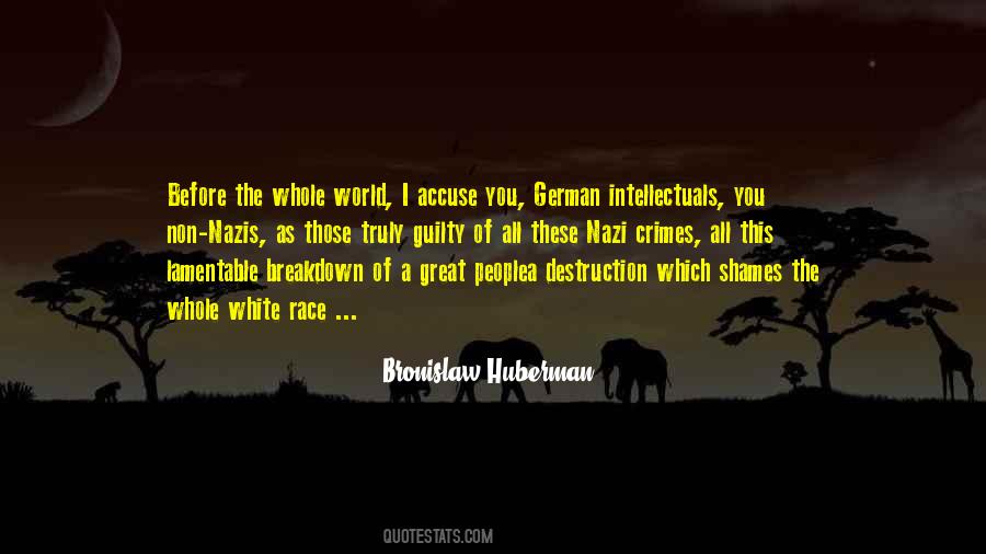 Destruction Of The World Quotes #843333