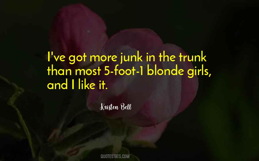 Best Blonde Quotes #30926