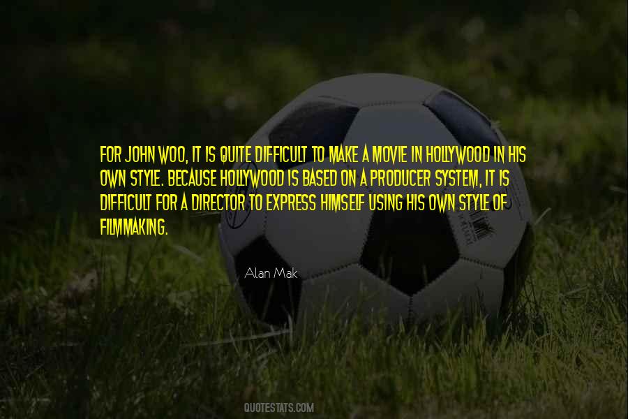 Hollywood Director Quotes #129308