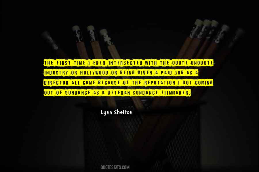 Hollywood Director Quotes #1474098