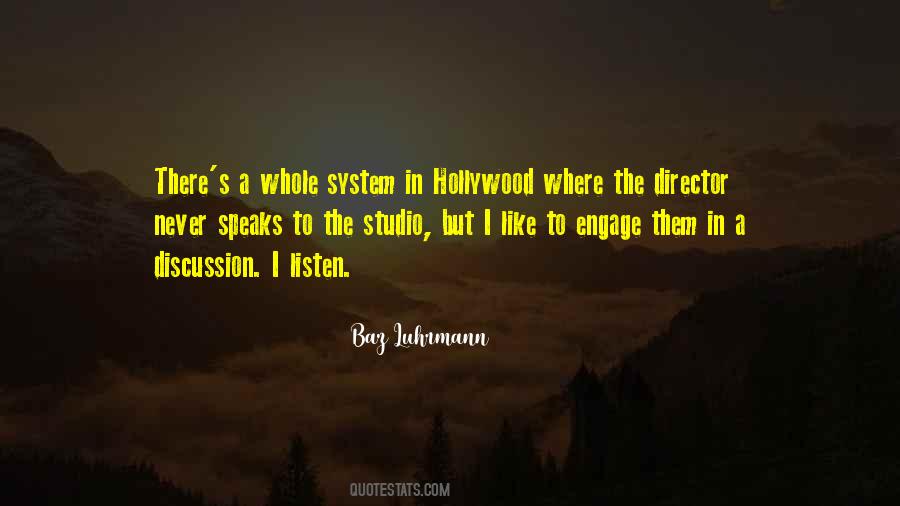 Hollywood Director Quotes #1800006