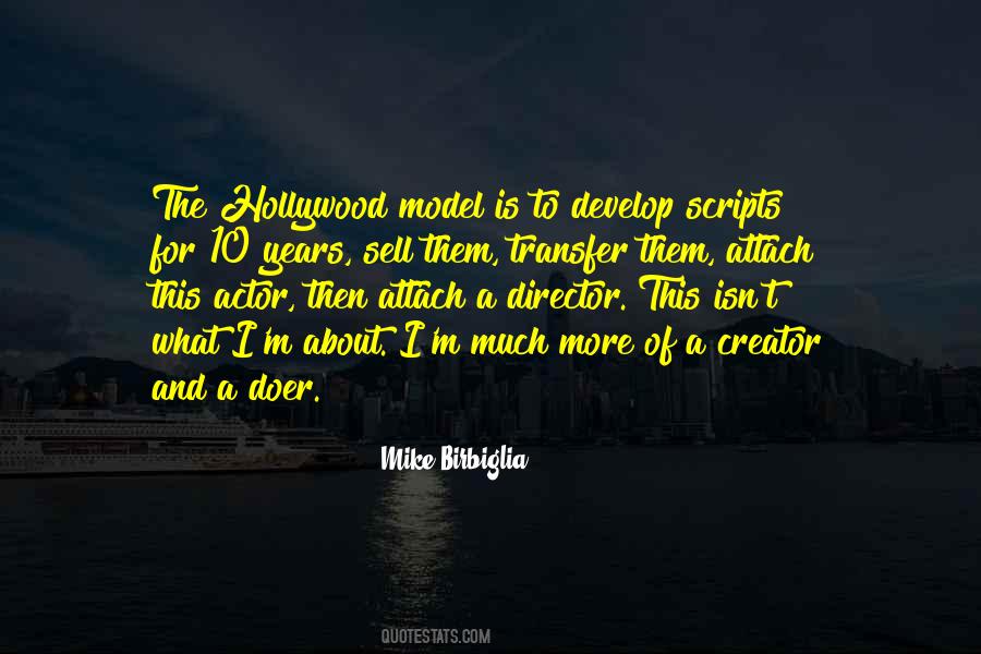 Hollywood Director Quotes #1823234
