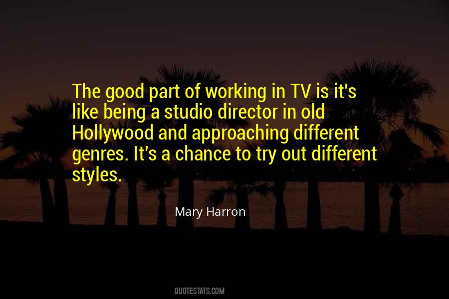 Hollywood Director Quotes #329010