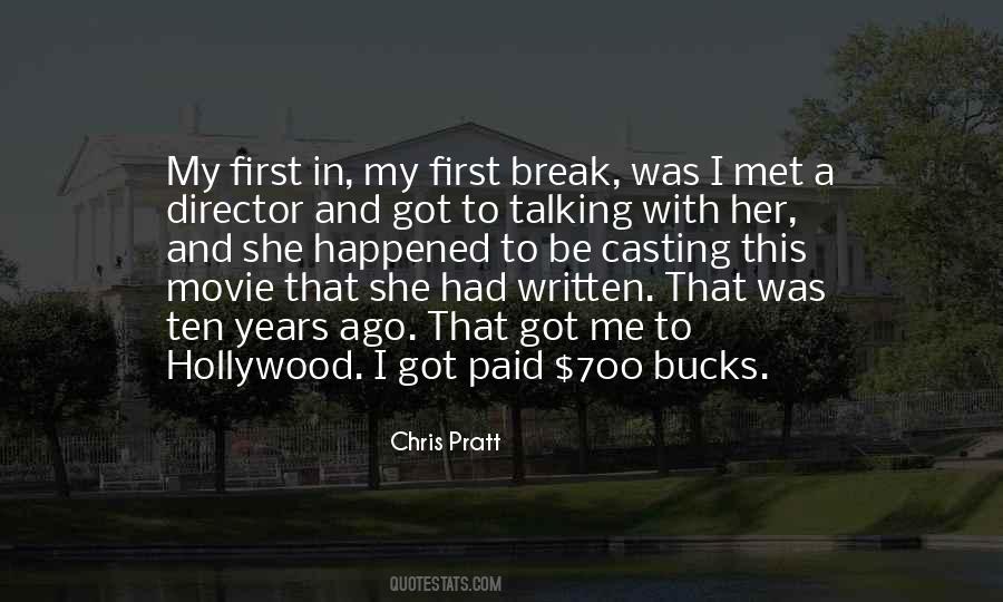 Hollywood Director Quotes #330381