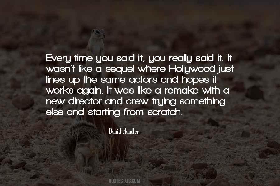 Hollywood Director Quotes #783701