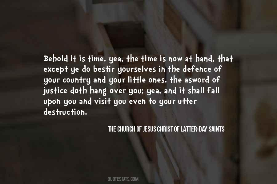 Your Time Is Over Quotes #1125644