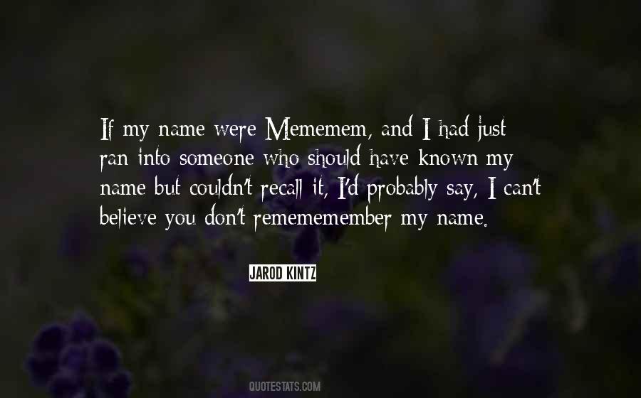 D Name Quotes #273718