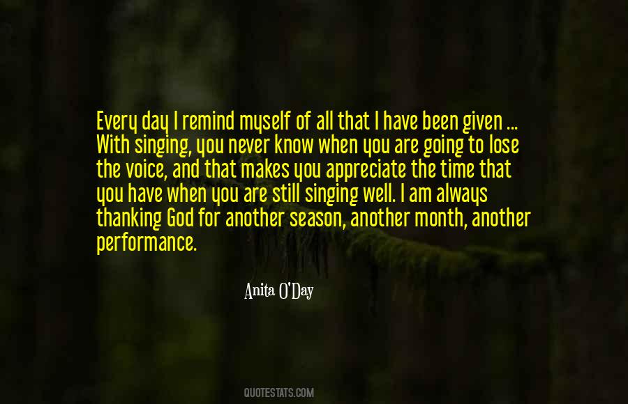 Appreciate What God Has Given You Quotes #575567