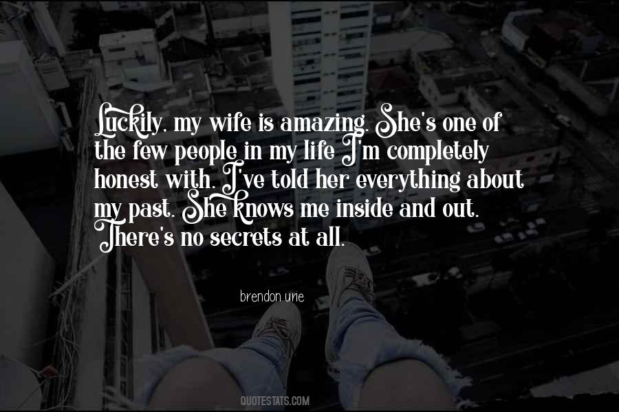 I Have An Amazing Wife Quotes #324653