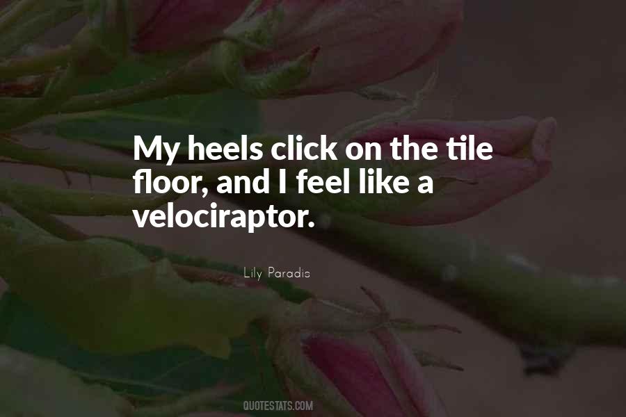 My Heels Quotes #1367973