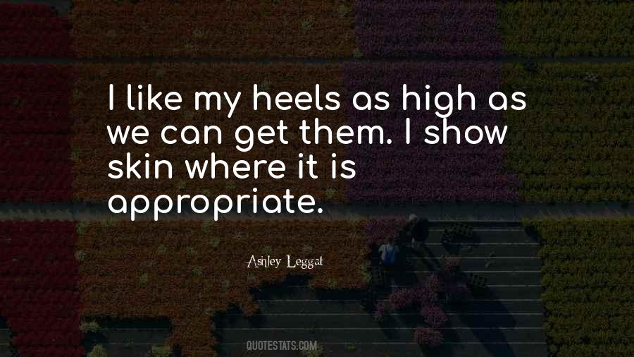 My Heels Quotes #93371