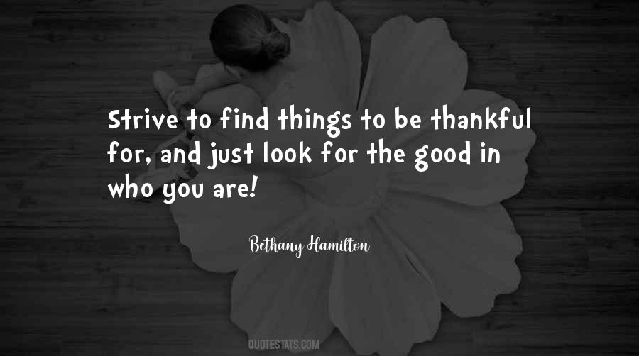 To Be Thankful For Quotes #97300