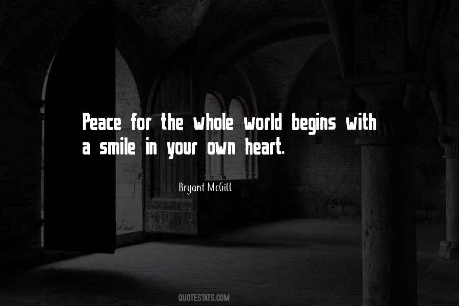 Smile Comes From The Heart Quotes #277221