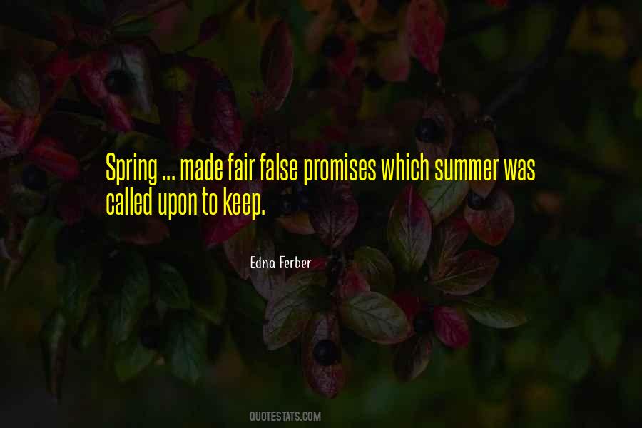 Spring Promise Quotes #1493494
