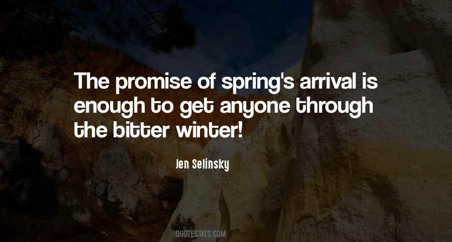 Spring Promise Quotes #174459